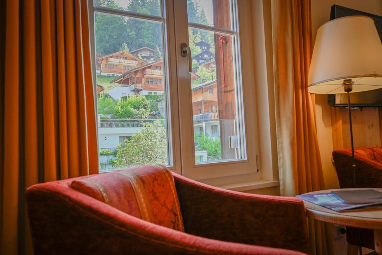 Romantik Hotel Schweizerhof Гриндельвальд Экстерьер фото