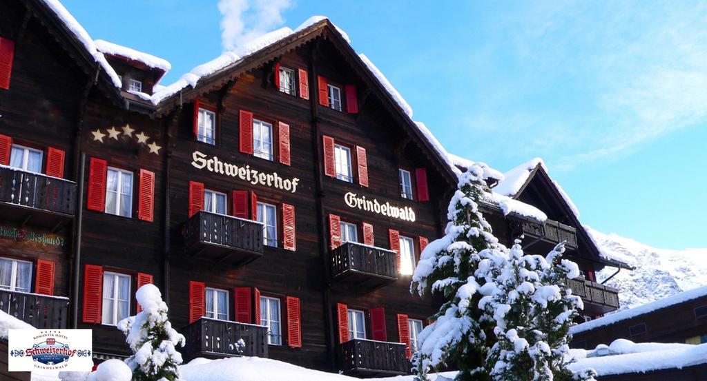 Romantik Hotel Schweizerhof Гриндельвальд Экстерьер фото